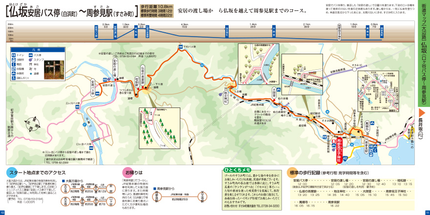 富田坂ウォーキングマップ